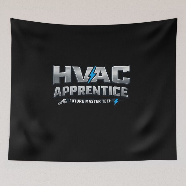 Item preview, HVAC Apprentice Future Master Tech Shirt Heating Cooling Trade Tee designed and sold by Pop-clothes.