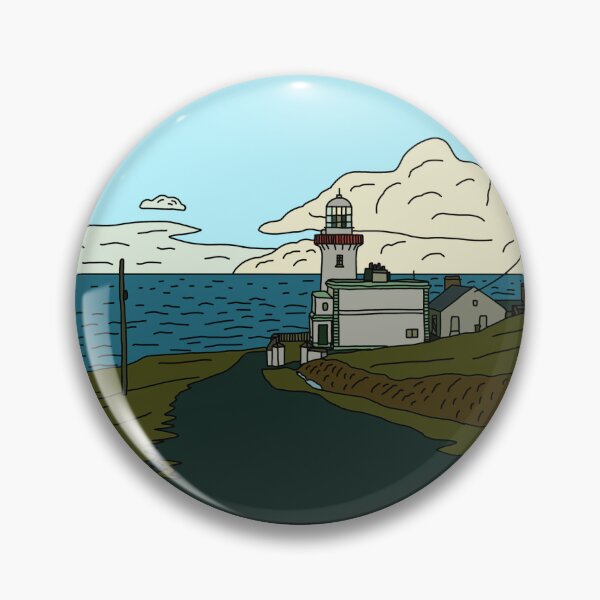 Item preview, Arranmore Island Lighthouse, County Donegal, Ireland designed and sold by HelenaNimocks.