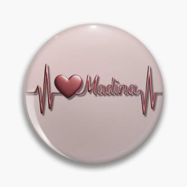 Item preview, Madina Heartbeat Pulse (V.6) - Islamic Faith & Love Design designed and sold by D-Islamic.