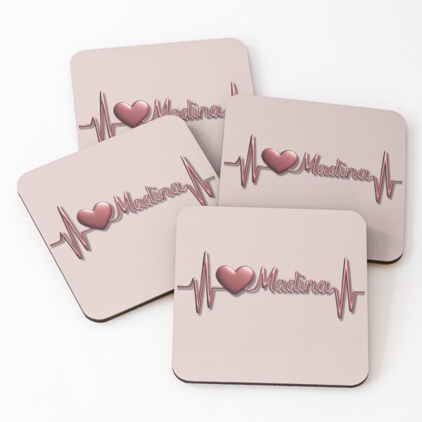 Item preview, Madina Heartbeat Pulse (V.6) - Islamic Faith & Love Design designed and sold by D-Islamic.