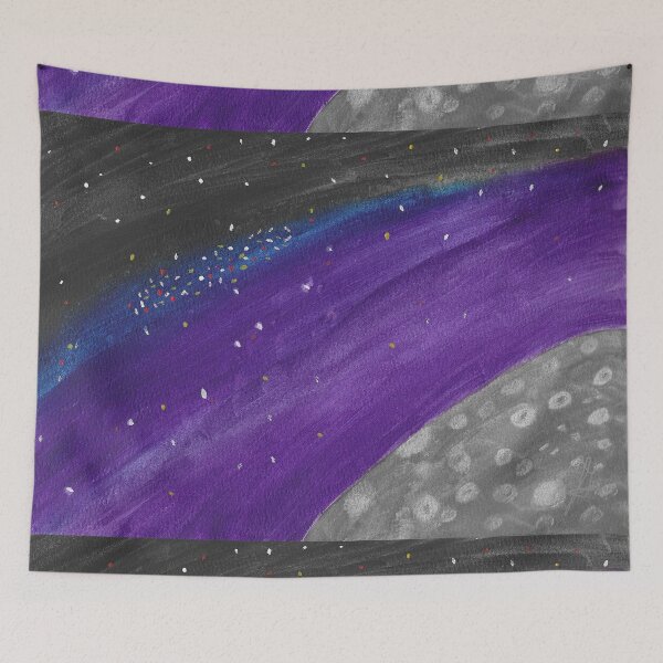 Item preview, Original artwork by John Ganger - Darkside - Futuristic Space Watercolor Art designed and sold by Jganger.