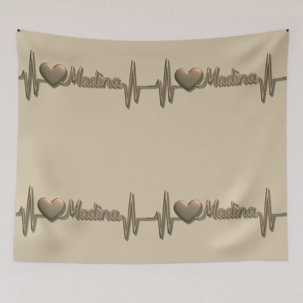 Item preview, Madina Heartbeat Pulse (V.7) - Islamic Faith & Love Design designed and sold by D-Islamic.