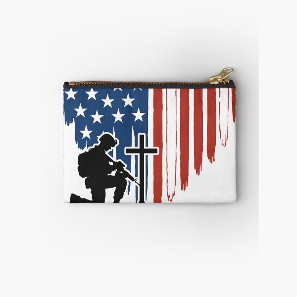 Item preview, Memorial Day Remember and Honor - Patriotic American Flag designed and sold by ArcticFoxStudio.