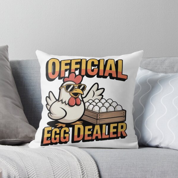 Item preview, Official Egg Dealer Funny Chicken Shirt – Backyard Chicken Mom Gift designed and sold by HubCreates.