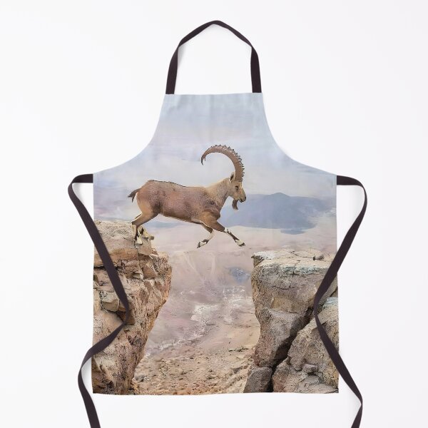 Item preview, Ibex Goat jumping Rocks designed and sold by MorningFive.