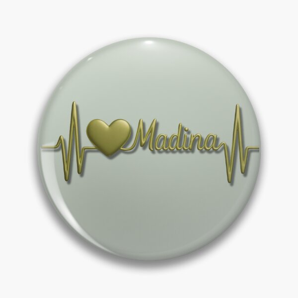 Item preview, Madina Heartbeat Pulse (V.8) - Islamic Faith & Love Design designed and sold by D-Islamic.