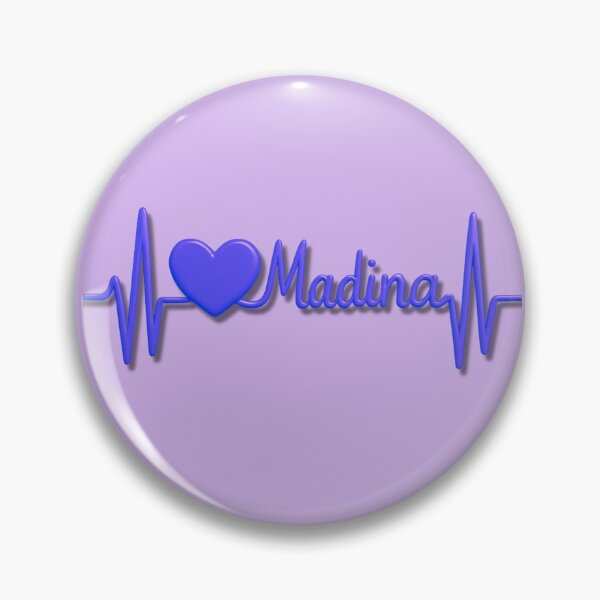 Artikelvorschau, Madina Heartbeat Pulse (V.9) – Design für islamischen Glauben und Liebe entworfen und verkauft von D-Islamic.