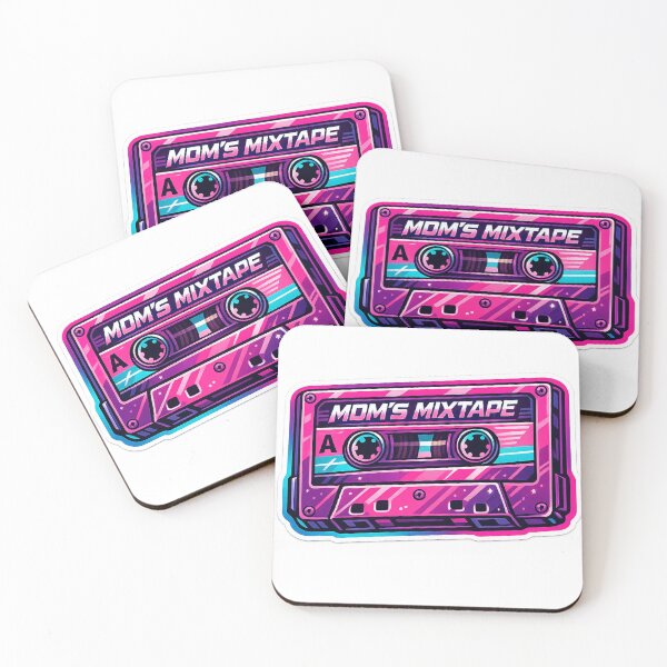 Item preview, Moms Mixtape Retro 90s Cassette Tape Vaporwave designed and sold by Retro Mood Co.