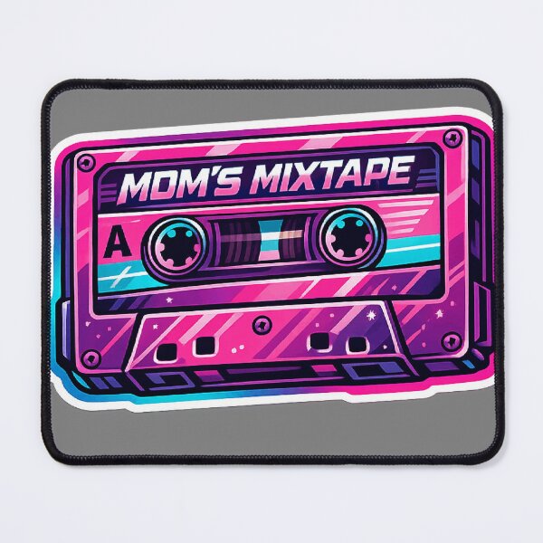 Item preview, Moms Mixtape Retro 90s Cassette Tape Vaporwave designed and sold by Retro Mood Co.