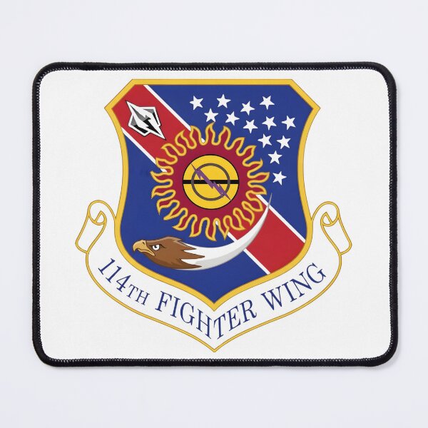 Item preview, Official Emblem of the 114th Fighter Wing, South Dakota Air National Guard designed and sold by CharlieDesings.