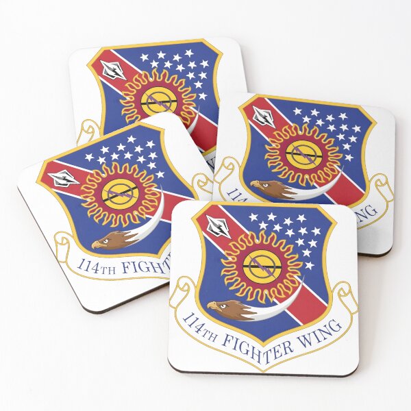Item preview, Official Emblem of the 114th Fighter Wing, South Dakota Air National Guard designed and sold by CharlieDesings.