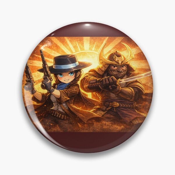 Item preview, Sunrise Gunslinger Samurai designed and sold by MadKingsScribe.