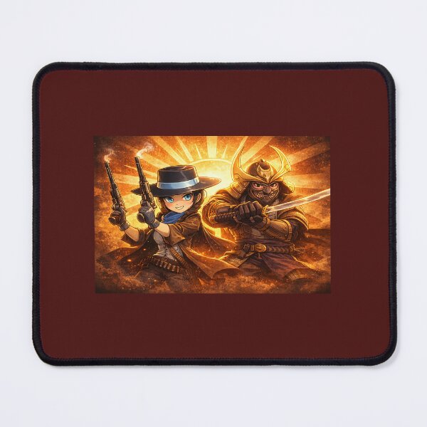 Item preview, Sunrise Gunslinger Samurai designed and sold by MadKingsScribe.