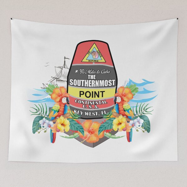 Item preview, Southernmost Point Key West designed and sold by ParrotHeadSwag.