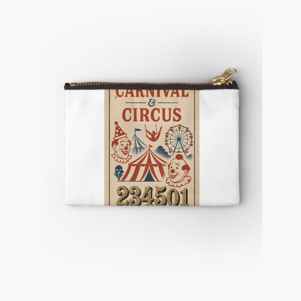 Item preview, Vintage carnival sign with circus elements and ticket number designed and sold by Creative88Art.