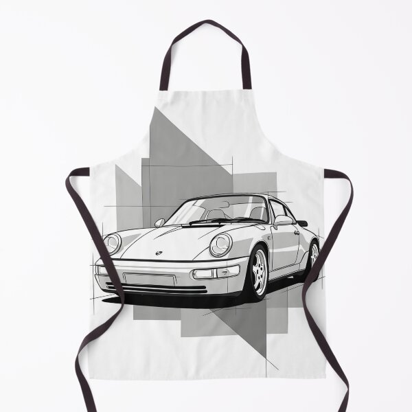 Item preview, Porsche 911 (964) Technical Art Poster Sketch designed and sold by Motorline44.