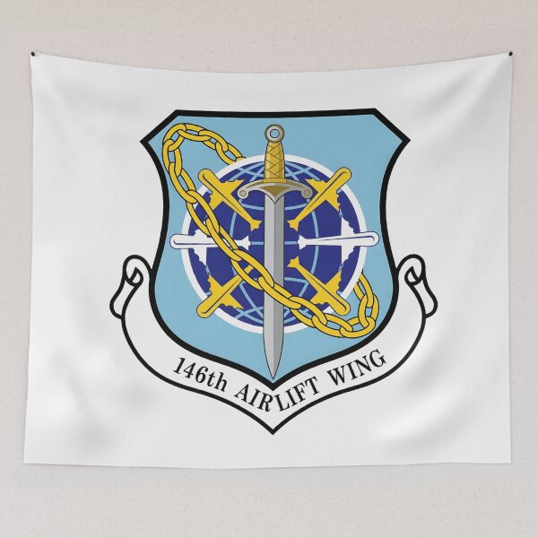 Item preview, Official Emblem of the 146th Airlift Wing designed and sold by CharlieDesings.