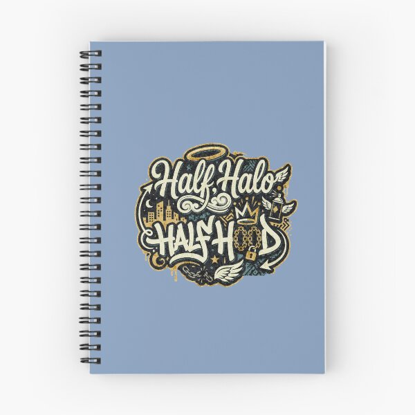 Item preview, Half Halo Half Hood - Funny Saying Gift | Sarcastic Quote designed and sold by OctGaveAParty.