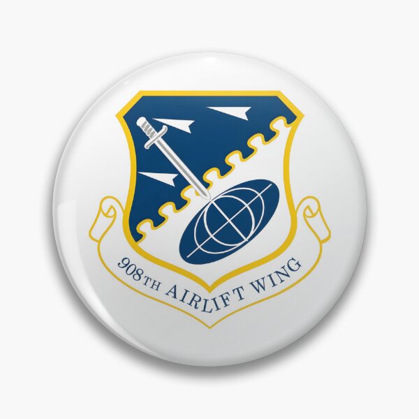 Item preview, Official Insignia of the 908th Airlift Wing designed and sold by CharlieDesings.