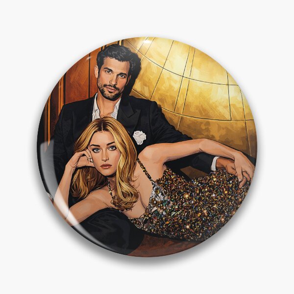 Item preview, Sarah Pidgeon and Paul Anthony Kelly from Love Story photoshoot (fan art) designed and sold by PopCultureAndStuff.