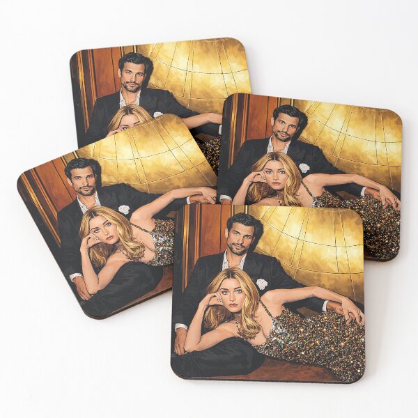Item preview, Sarah Pidgeon and Paul Anthony Kelly from Love Story photoshoot (fan art) designed and sold by PopCultureAndStuff.