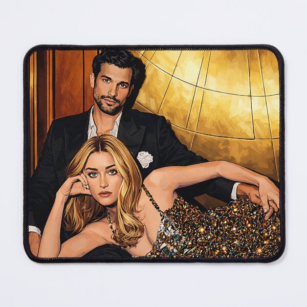 Item preview, Sarah Pidgeon and Paul Anthony Kelly from Love Story photoshoot (fan art) designed and sold by PopCultureAndStuff.
