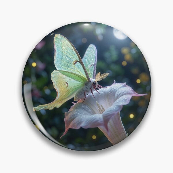 Item preview, Luna Moth Has a Midnight Snack designed and sold by Tridentulus.