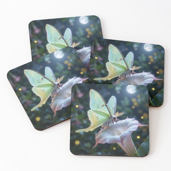 Item preview, Luna Moth Has a Midnight Snack designed and sold by Tridentulus.