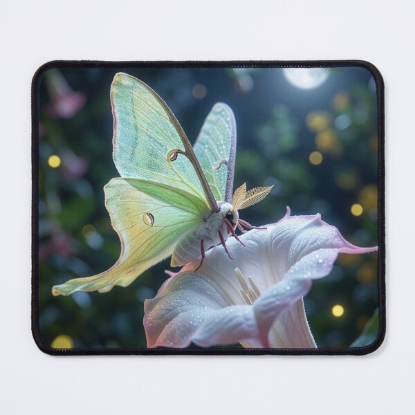 Item preview, Luna Moth Has a Midnight Snack designed and sold by Tridentulus.