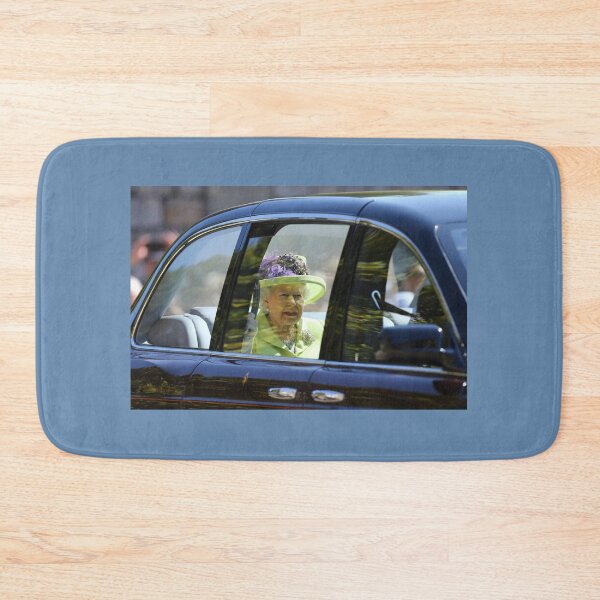 Item preview, Queen Elizabeth in a car designed and sold by KNBS.