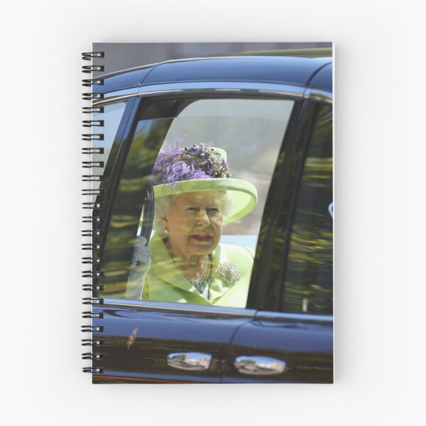 Item preview, Queen Elizabeth in a car designed and sold by KNBS.