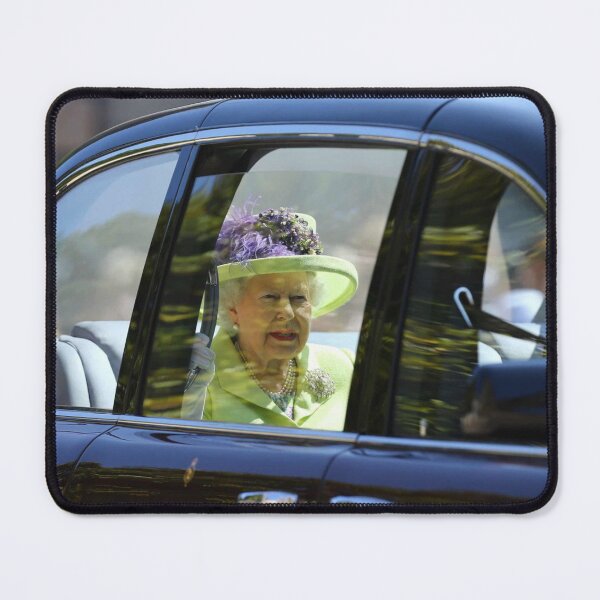 Item preview, Queen Elizabeth in a car designed and sold by KNBS.