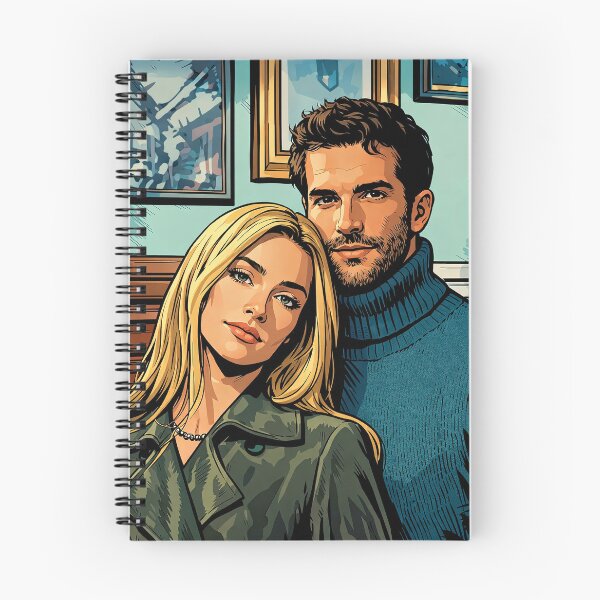 Item preview, Sarah Pidgeon and Paul Anthony Kelly from Love Story (fan art) designed and sold by PopCultureAndStuff.