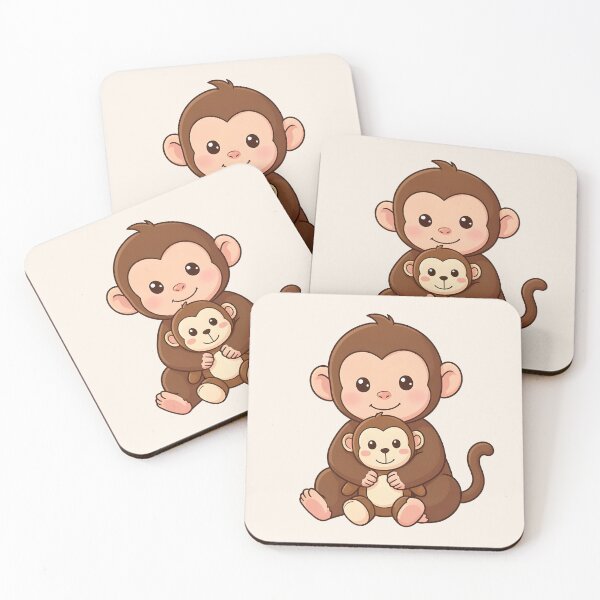 Item preview, Monkey with a toy designed and sold by PrintLabStudio.
