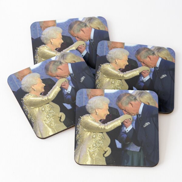Item preview, The Prince greets his mother, Queen Elizabeth designed and sold by KNBS.