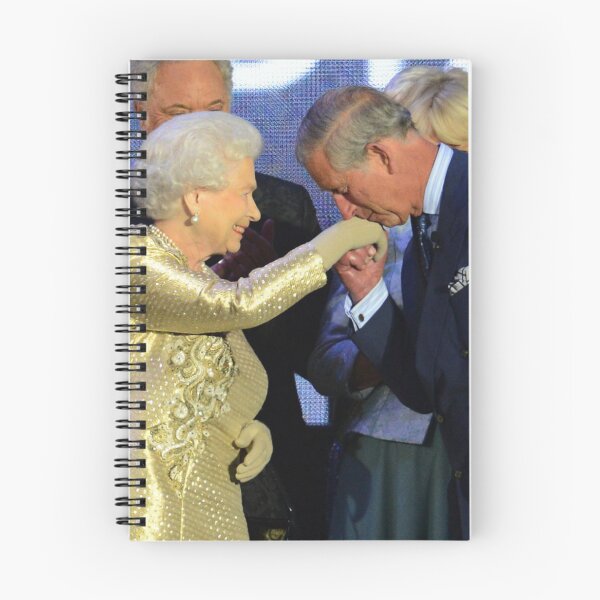 Item preview, The Prince greets his mother, Queen Elizabeth designed and sold by KNBS.