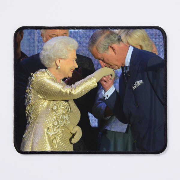 Item preview, The Prince greets his mother, Queen Elizabeth designed and sold by KNBS.