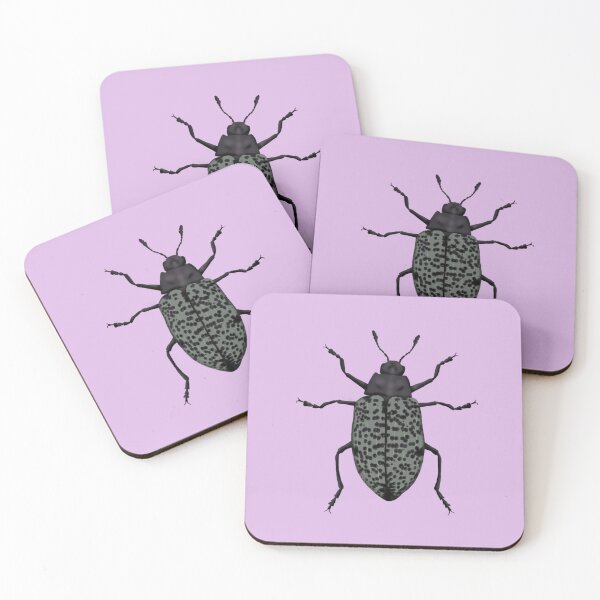 Item preview, Blue pleasing fungus beetle (Cypherotylus californicus) designed and sold by thebugladies.