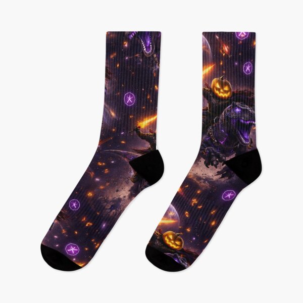 Item preview, Headless Horseman Lunar Raptor – Cosmic Halloween Fantasy Art designed and sold by TheHorsemanRidesAgain.