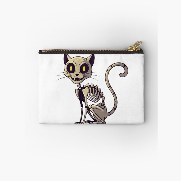 Item preview, Funny Bones: Cartoon Skeleton Cat Illustration designed and sold by Tw1nsAIArt.