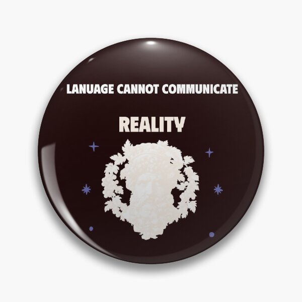 Item preview, Philosopher Quote Shirt – “Language Cannot Communicate Reality” Graphic Tee | Rebubble designed and sold by Gerontar.