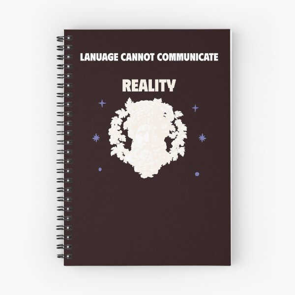 Item preview, Philosopher Quote Shirt – “Language Cannot Communicate Reality” Graphic Tee | Rebubble designed and sold by Gerontar.