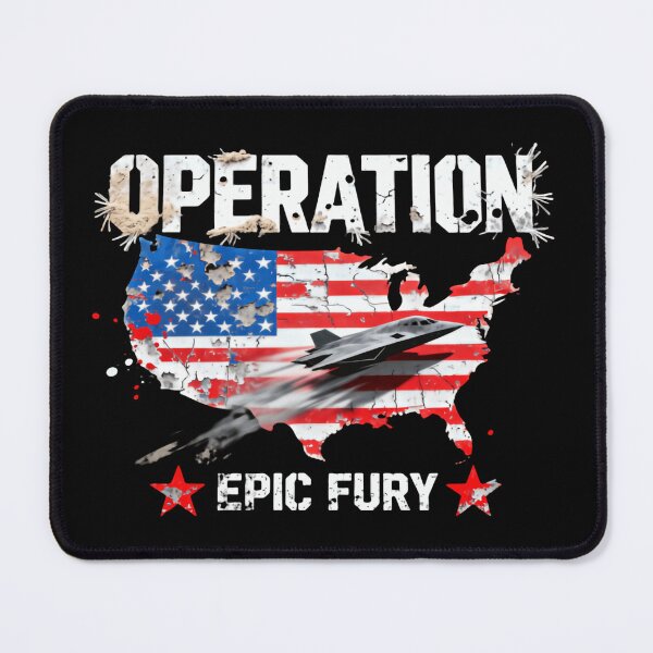 Item preview, Operation Epic Fury Air Force Veteran Courage designed and sold by SkeletonsDanger.