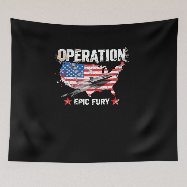 Item preview, Operation Epic Fury Air Force Veteran Courage designed and sold by SkeletonsDanger.