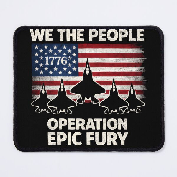 Item preview, Operation Epic Fury United States Veteran Force designed and sold by SkeletonsDanger.