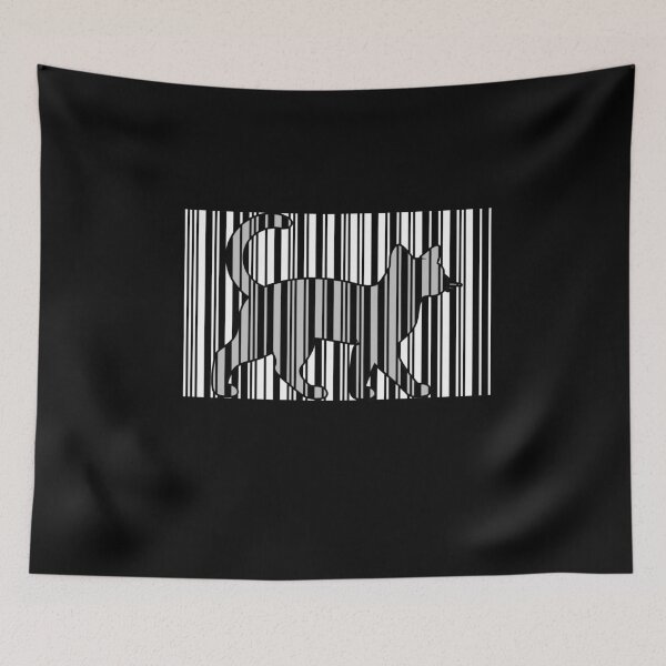 Item preview, barcode cat  designed and sold by Millarito.