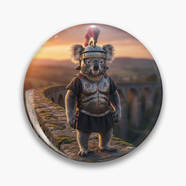 Item preview, Nothing Gets Past This Koala Centurion designed and sold by Tridentulus.