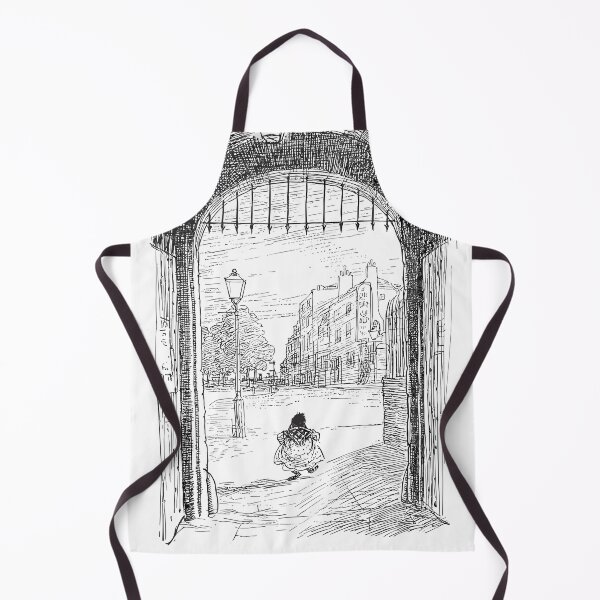 Item preview, Mr. Toad Escapes Jail as Washerwoman - Wind In The Willows (1931 E.H. Shepard llustration) designed and sold by JillanaCreative.