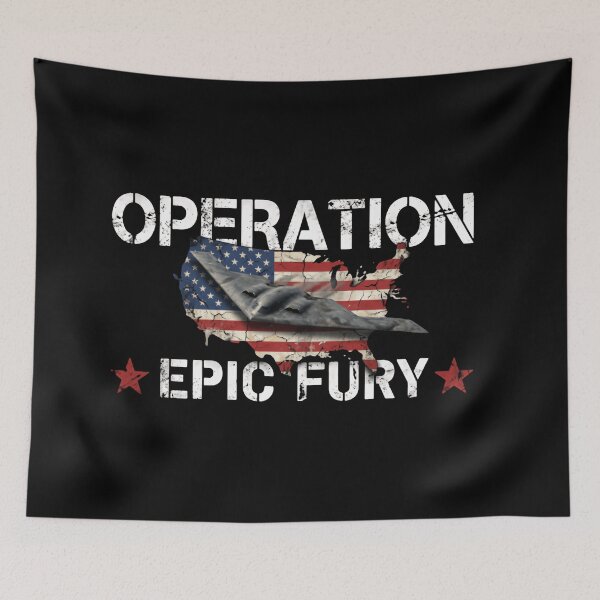 Item preview, Operation Epic Fury Military Pride Veteran Legacy designed and sold by SkeletonsDanger.