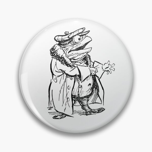 Item preview, Mr. Toad Prepares for Motorcar Ride - Wind In The Willows (1931 E.H. Shepard llustration) designed and sold by JillanaCreative.